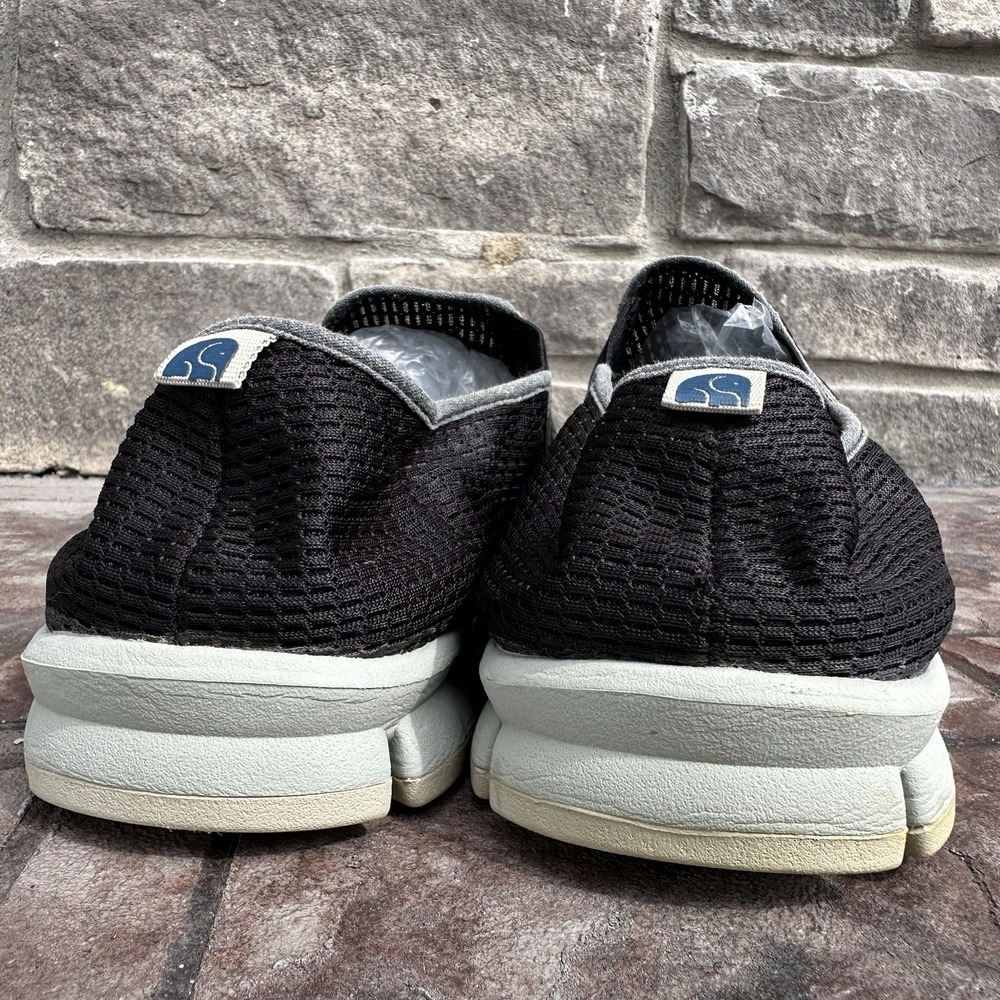 Mens 13W NoSoX Wino Deer Stags‎ Black Mesh Slip On Shoes Casual Lightweight - Picture 4 of 9